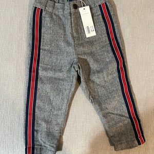 COPY - Janie & Jack wool stripe pants NWT